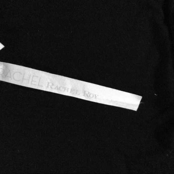 Rachael Roy Faux Wrap Diagonal  Zipper Dress - Picture 6 of 7